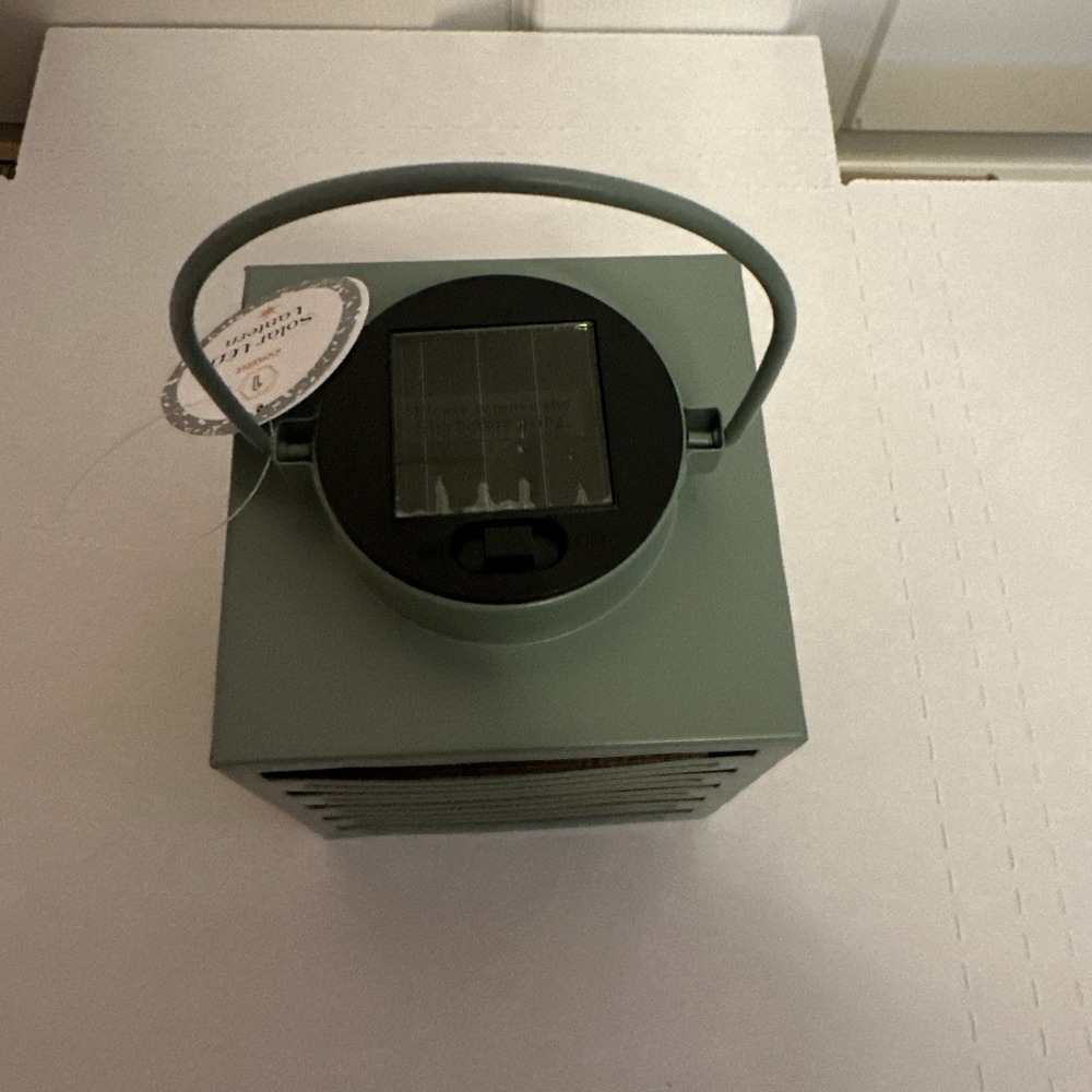 Solar Lanterns Hanging LED Light Yard Outdoor Patio Garden Decor Sage Green (8) - Picture 2 of 5